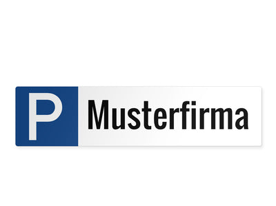 parkplatzschild-alu-lang-musterfirma