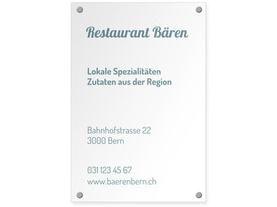 firmenschild-alu-hoch-restaurant