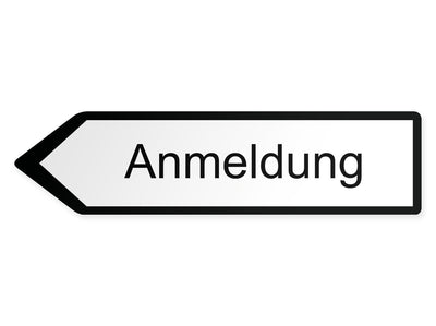 wegweiser-links-mittel-anmeldung