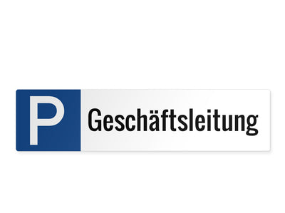 parkplatzschild-alu-lang-geschaeftsleitung