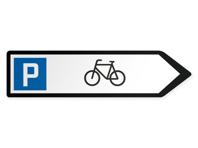 wegweiser-rechts-mittel-fahrrad-parkplatz