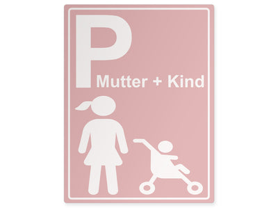 parkplatzschild-mutter-kind-rosa