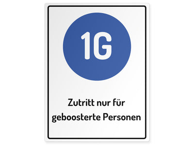 hinweisschild-1g-regel-geboostert