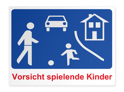 kinderschild-quer-achtung-kinder-wohnstrasse